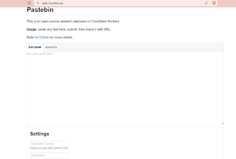 #网站 #Pastebin #自建 #在线文本/文件分享服务简介