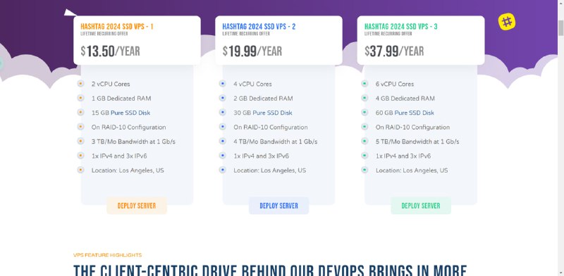 #VPS #Cloudcone #周年庆活动Cloudcone是一家提供虚拟云服务的公司，其产品目前性对比较稳定，IP地址还算比较干净，许多博主选择其服务来寄存博客程序和内容等