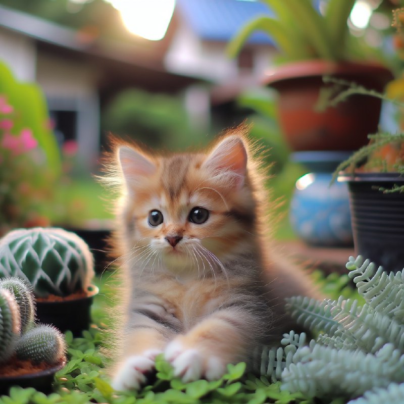 #猫 #Cat #AI 作画简介