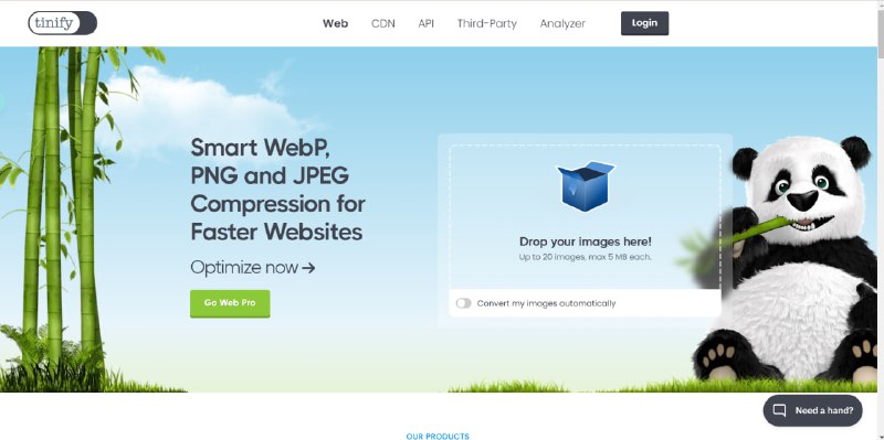#图片压缩 #在线工具常用的图片在线压缩工具Tinypng.com网站简介